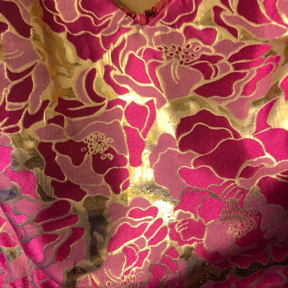 Lilly Pulitzer Silk Jacquard Dress